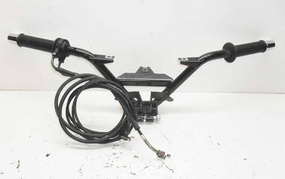 Manubrio Completo di Contrappesi e Comando Gas per Piaggio X9 250 Motore Honda