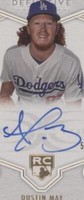 2020 Topps Definitive Collection - Dustin May #DRA-DMA