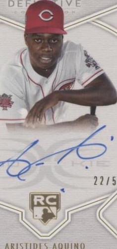 2020 Topps Definitive Collection - Aristides Aquino #DRA-AAQ