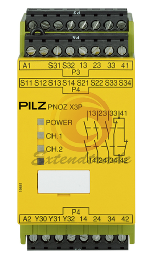 1PC NEW IN BOX Pilz module PNOZ X2.4V 1/24VDC 4n/o 1so fix 774517