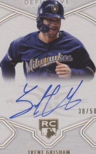 2020 Topps Definitive Collection - Trent Grisham #DRA-TGR