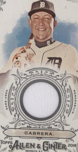 2018 Topps Allen & Ginter - Miguel Cabrera #FSRB-MC