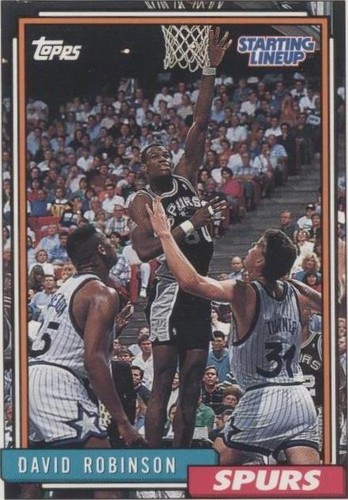 1992-93 Topps Kenner Starting Lineup - David Robinson #30SL