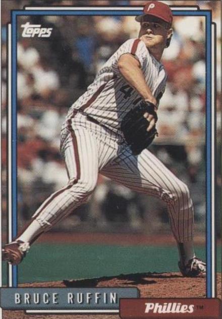 1992 Topps - Bruce Ruffin #307