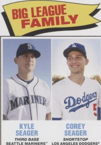 2020 Topps Throwback Thursday #TBT - Corey Seager Kyle Seager #124