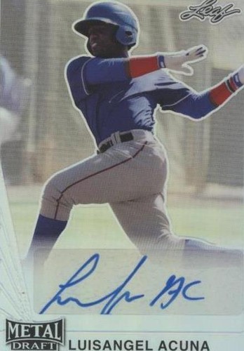 2020 Leaf Metal Draft - Luisangel Acuna #LA-LA1