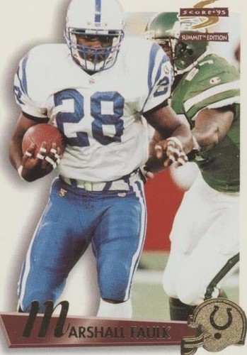 1995 Score Summit Marshall Faulk #50