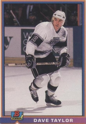 1991-92 Bowman - Dave Taylor #186