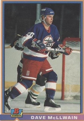 1991-92 Bowman - Dave McLlwain #196