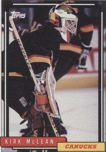 1992-93 Topps - Kirk McLean #130