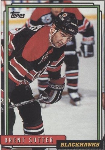 1992-93 Topps - Brent Sutter #75