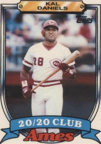 1989 Topps Ames 20/20 Club - Kal Daniels #10