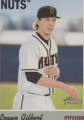 2019 Topps Heritage Minor League Edition - Logan Gilbert #102