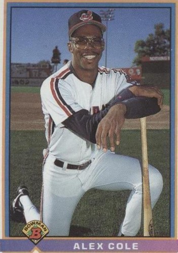 1991 Bowman - Alex Cole #64