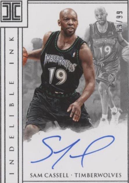 2017-18 Panini Impeccable - Sam Cassell #II-SCL