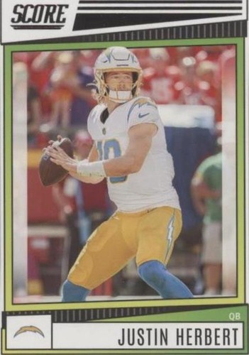 2022 Score Justin Herbert #136
