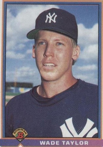 1991 Bowman - Wade Taylor #165
