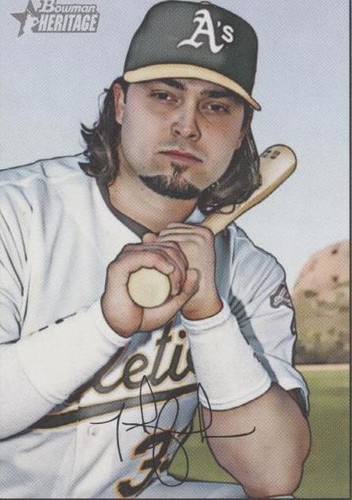 2007 Bowman Heritage - Nick Swisher #104