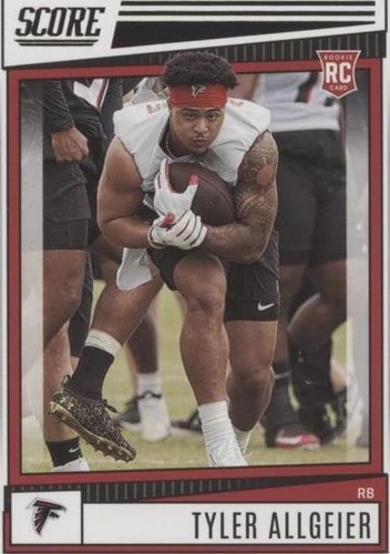 2022 Score Tyler Allgeier #335