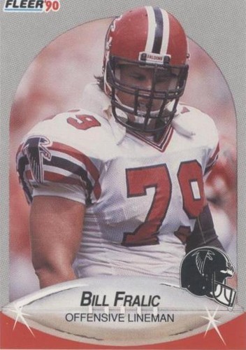 1990 Fleer Bill Fralic #375