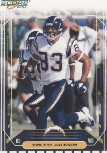 2006 Score Vincent Jackson #230