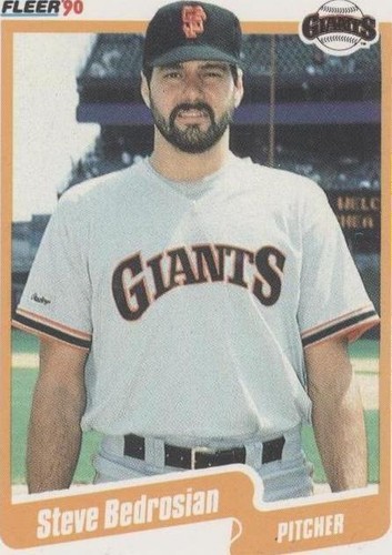 1990 Fleer - Steve Bedrosian #50