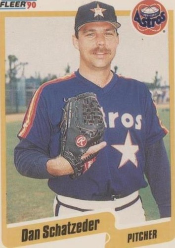 1990 Fleer - Dan Schatzeder #236