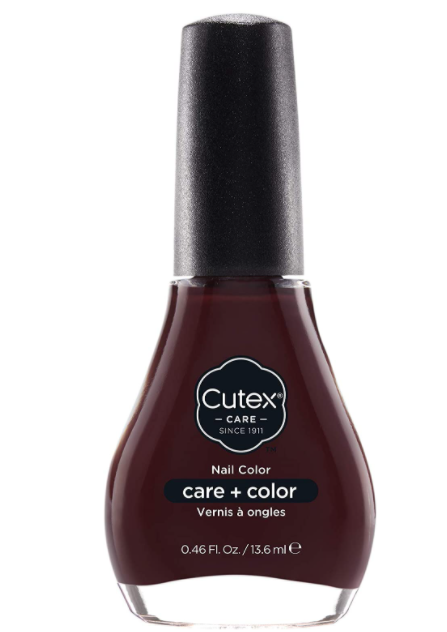 Cutex CARE + COLOR Nail Polish High Impact Color 210 Berry Fierce BNIB