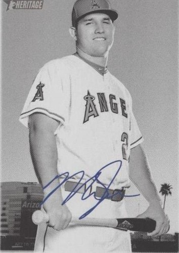 2018 Topps Heritage - Mike Trout #1