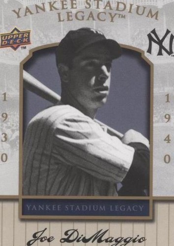2008 Upper Deck Yankee Stadium Legacy Final Season Box Set - Joe DiMaggio #16