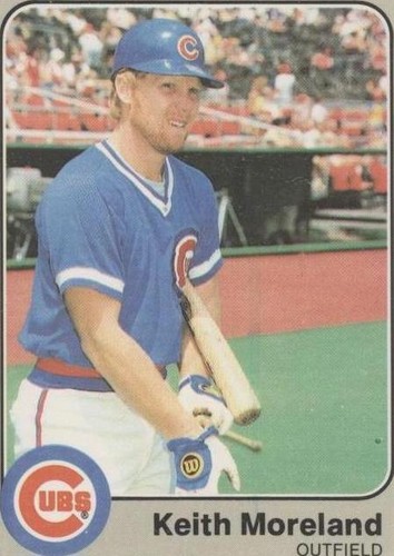 1983 Fleer - Keith Moreland #503