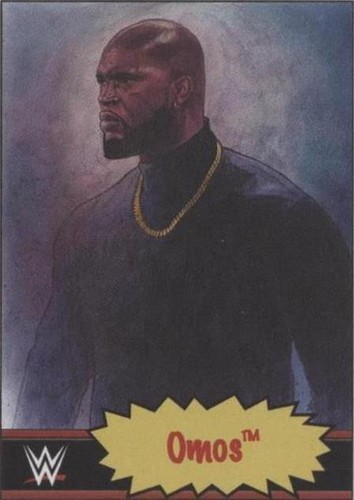 2021 Topps WWE Living Set - Omos #56