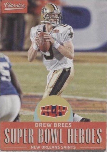 2017 Panini Classics Drew Brees #SBH-DB