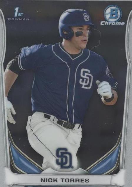 2014 Bowman Draft - Nick Torres #CDP112