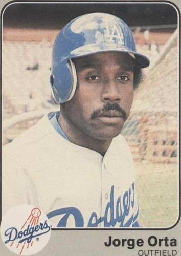 1983 Fleer - Jorge Orta #215