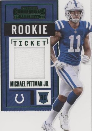 2020 Panini Contenders Michael Pittman Jr. #RTS-MPI