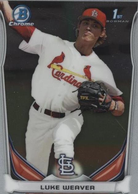 Bowman Draft 2014 - Luke Weaver #CDP23