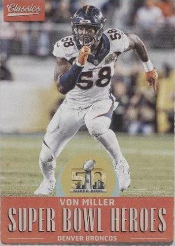 2017 Panini Classics Von Miller #SBH-VM