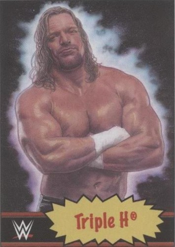 2021 Topps WWE Living Set - Triple H #96
