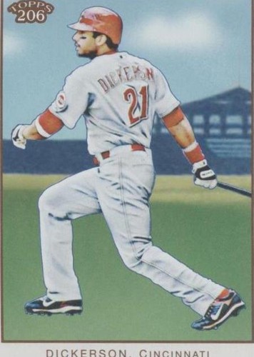 2009 Topps 206 - Chris Dickerson #110