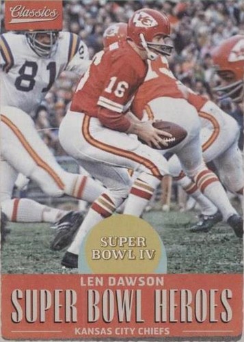 2017 Panini Classics Len Dawson #SBH-LD