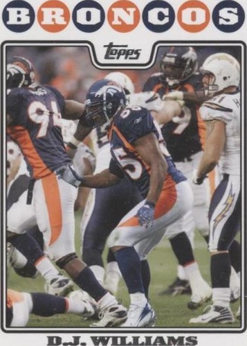 2008 Topps D.J. Williams #226