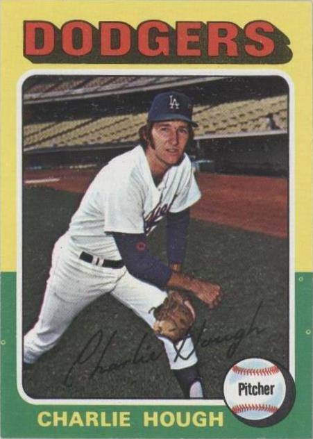 1975 Topps Mini — Charlie Hough No71