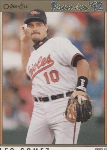1992 O-Pee-Chee Premier - Leo Gomez #161