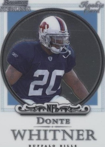 2006 Bowman Sterling Donte Whitner #29