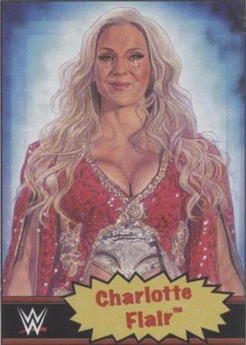 2021 Topps WWE Living Set - Charlotte #88