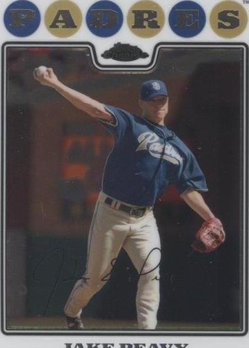 2008 Topps Chrome - Jake Peavy #15