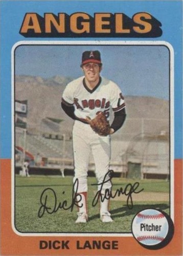1975 Topps Mini - Dick Lange #114