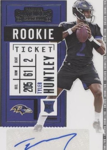 2020 Panini Contenders Tyler Huntley #273