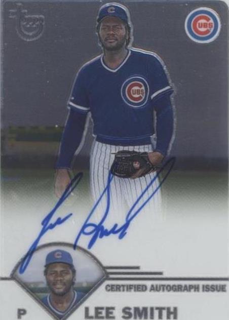 2003 Topps Retired Signature Edition - Lee Smith #TA-LS